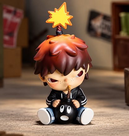 Pop Mart Hirono × The Hundreds Limited Collaboration Figure