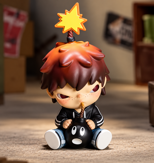 Pop Mart Hirono × The Hundreds Limited Collaboration Figure