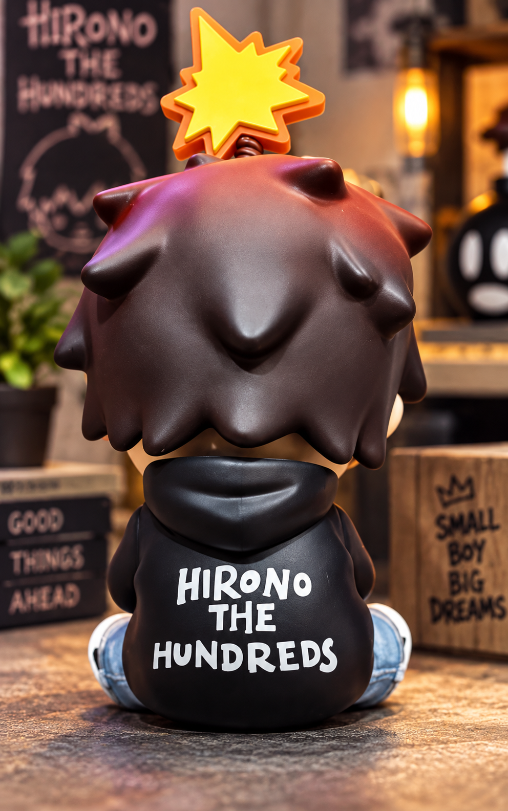 Pop Mart Hirono × The Hundreds Limited Collaboration Figure