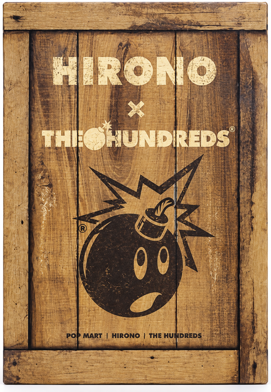 Pop Mart Hirono × The Hundreds Limited Collaboration Figure