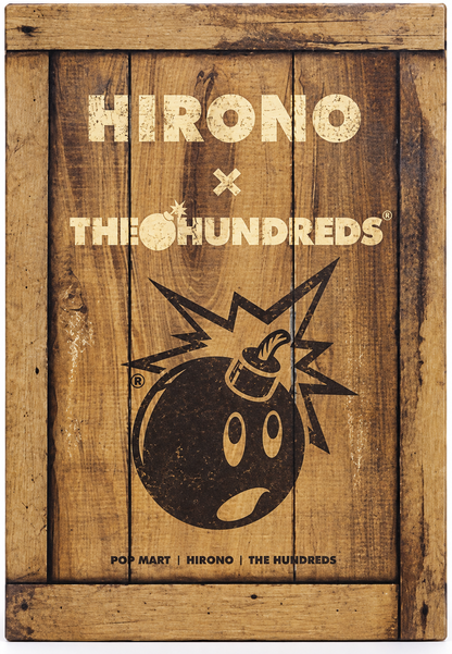 Pop Mart Hirono × The Hundreds Limited Collaboration Figure