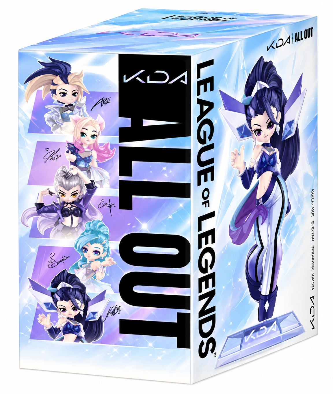Rare 2024 POP MART League of Legends K/DA ALL OUT Series sealed blind box
