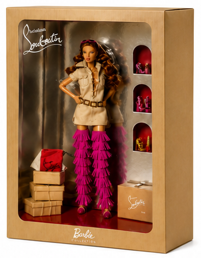 Mattel Christian Louboutin x Barbie Gold Label Collector Dolls – NRFB 2009 - 2010