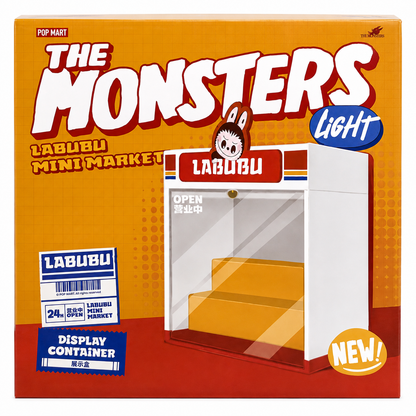 Pop Mart Labubu The Monsters Wacky Mart Display Case