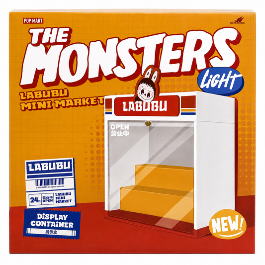 Pop Mart Labubu The Monsters Wacky Mart Display Case