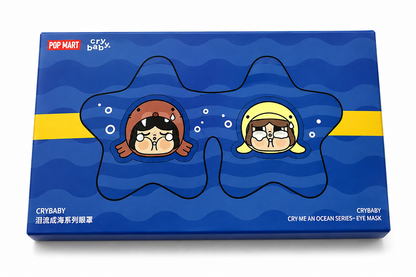 Pop Mart CRYBABY Cry Me an Ocean Series Eye Mask – Promotional Exclusive