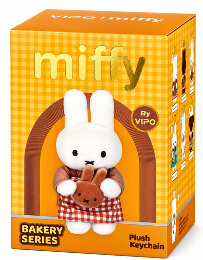 VIPO x Miffy Bakery Series plush keychain blind box packaging