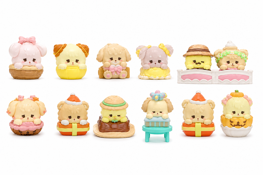 MIKKO Holiday Series blind box designs including Christmas Halloween and Valentine’s Day