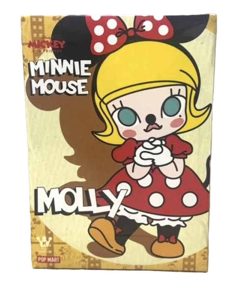 POP MART x Disney MOLLY Minnie Mouse BJD collectible doll original box front