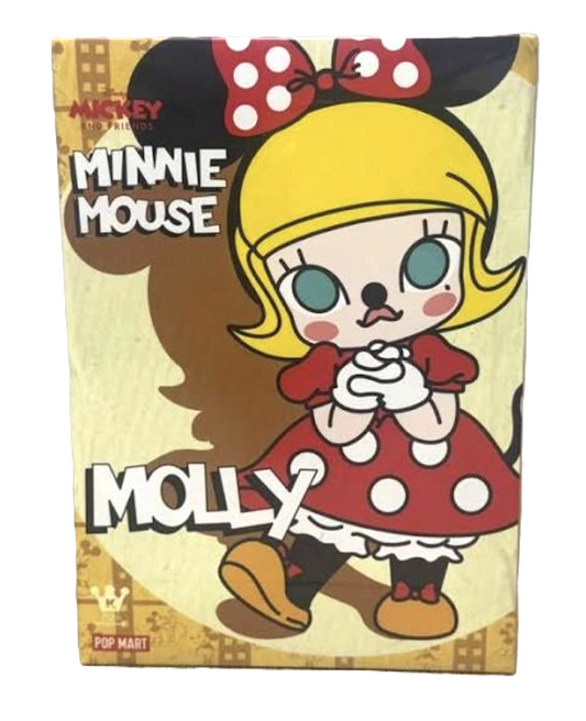 POP MART x Disney MOLLY Minnie Mouse BJD collectible doll original box front