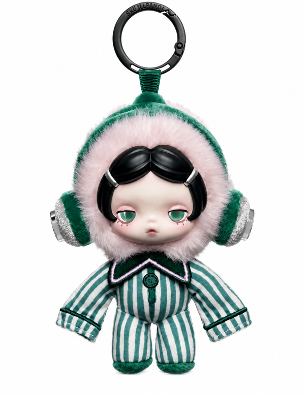 Pop Mart Skullpanda Off Mode Series Vinyl Plush Pendant - Confirmed Mute Mode