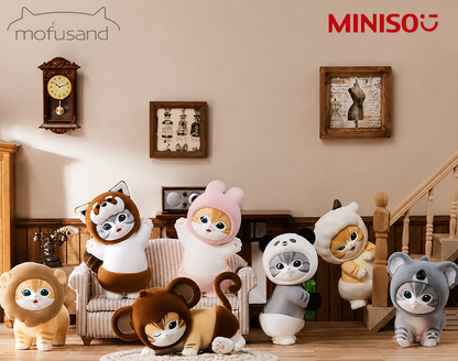 MINISO x Mofusand Fluffy Party Confirmed Flocked Figures