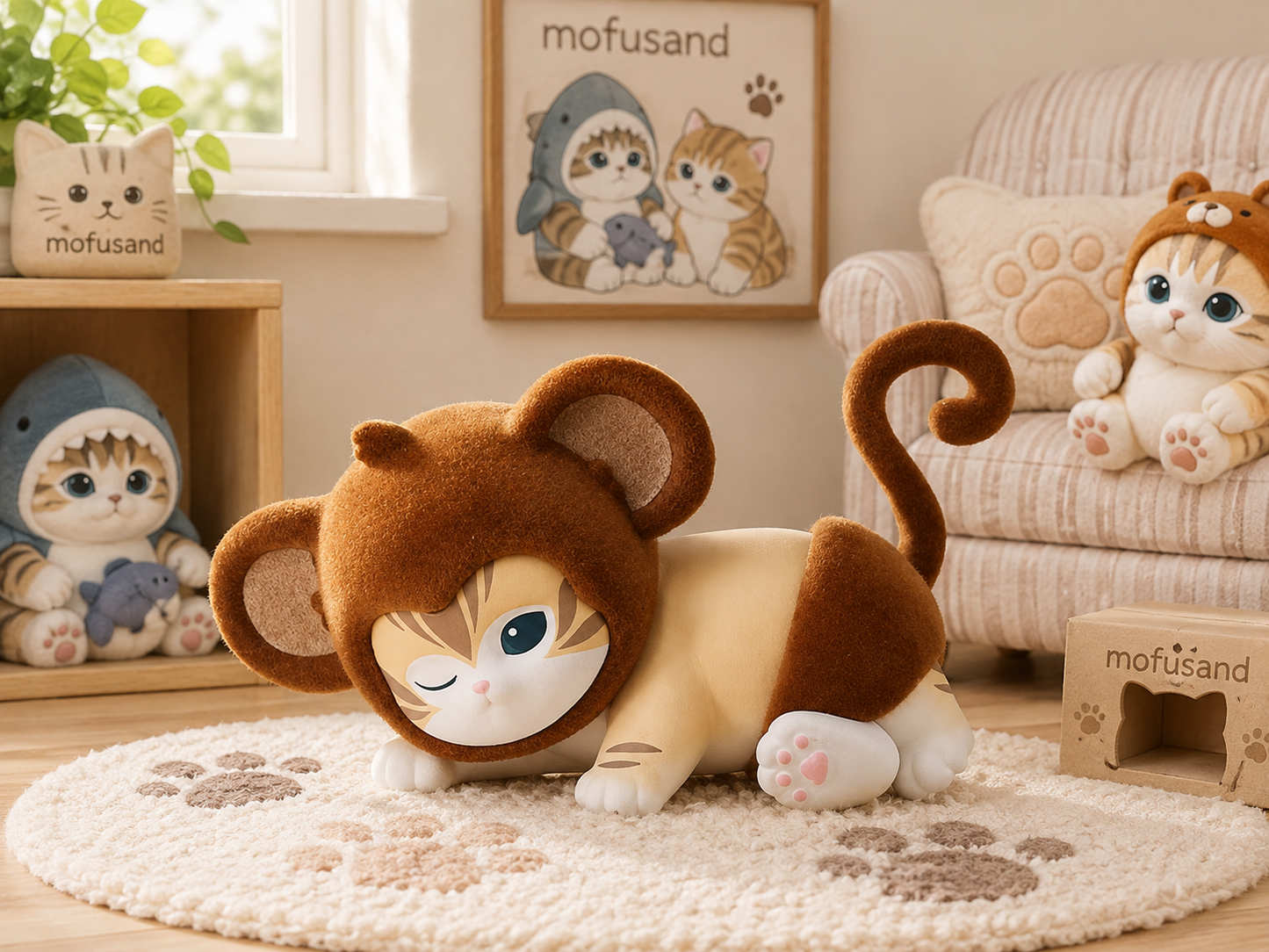 MINISO x Mofusand Fluffy Party Confirmed Flocked Figures