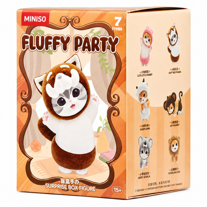 MINISO x Mofusand Fluffy Party Confirmed Flocked Figures