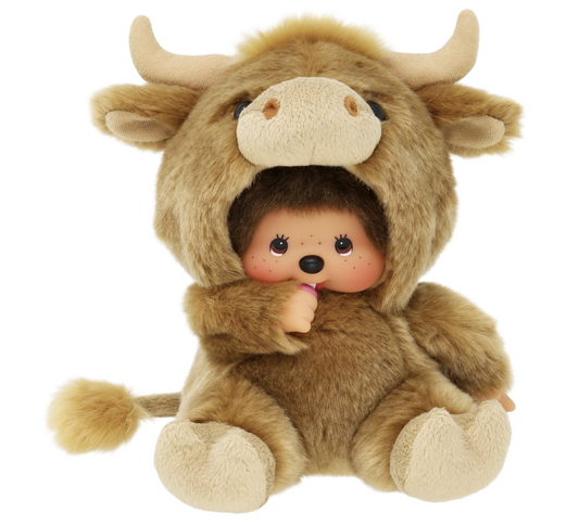 Sekiguchi Monchhichi Highland Cow Plush