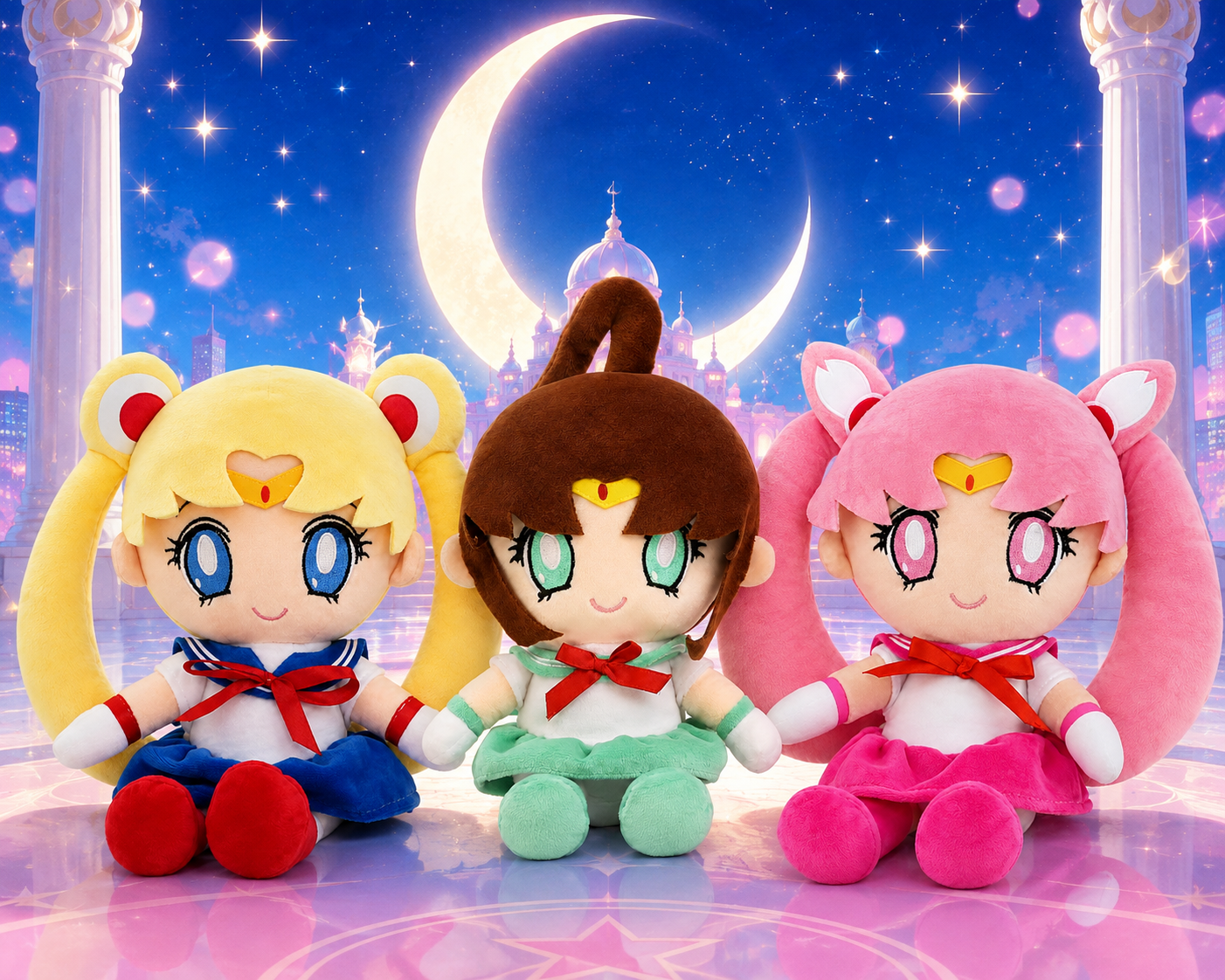 Sailor Moon Large Plush Dolls 25cm - One Supplied