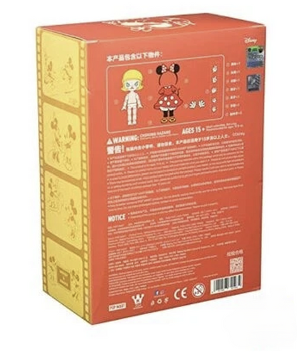 POP MART x Disney MOLLY Minnie Mouse BJD collectible doll original box back