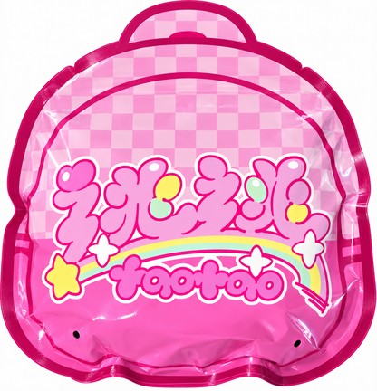 TAOTAO Kindergarten Back-to-School Season Mini Beans pink factory-sealed blind bag containing four random figures