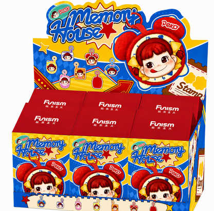 Peko Chan x Funism Memory House Vinyl Plush Pendant Blind Box