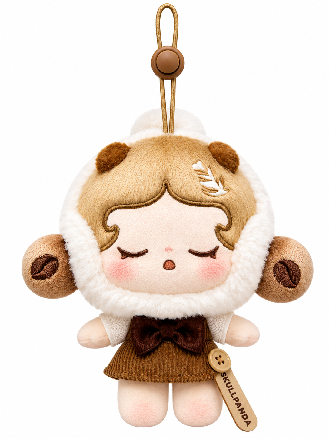POP MART POP BEAN Coffee Factory SKULLPANDA Specialty Barista confirmed plush pendant