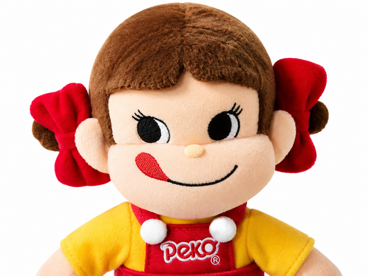 SEGA Peko-Chan & Poko-Chan Vintage 2004 Overall Plush Pair – Complete 2-Piece Set