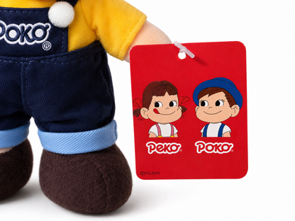 SEGA Peko-Chan & Poko-Chan Vintage 2004 Overall Plush Pair – Complete 2-Piece Set