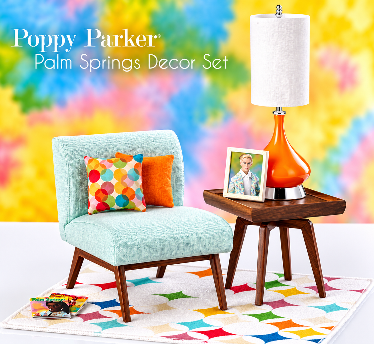 Integrity Toys Poppy Parker Palm Springs Decor Set 1:6 Sixth Scale