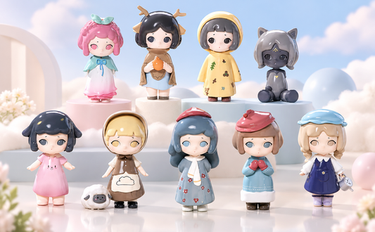 Aida Quiet Planet full blind box figure collection featuring eight regular designs and rare secret figure