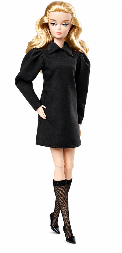 Mattel Gold Label Silkstone Barbie Signature 20th Anniversary Fashion Model Collection Best In Black