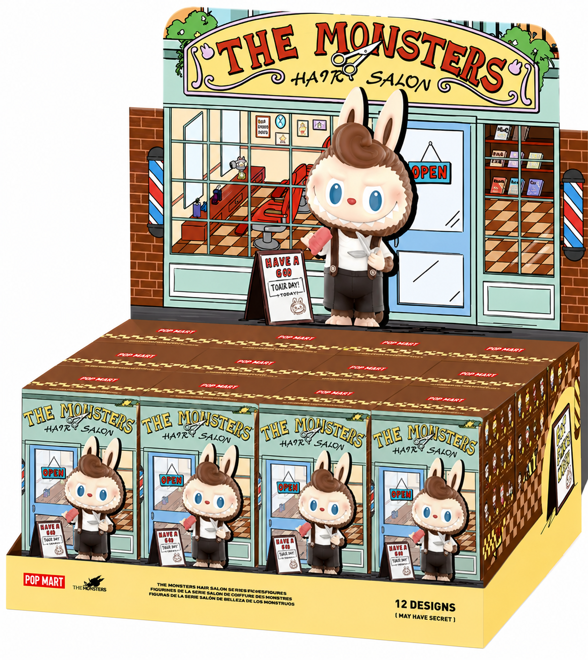 Pop Mart The Monsters Hair Salon Series Figures - Confirmed