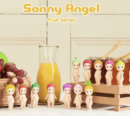 Sonny Angel Fruit Series complete character line-up including Pineapple