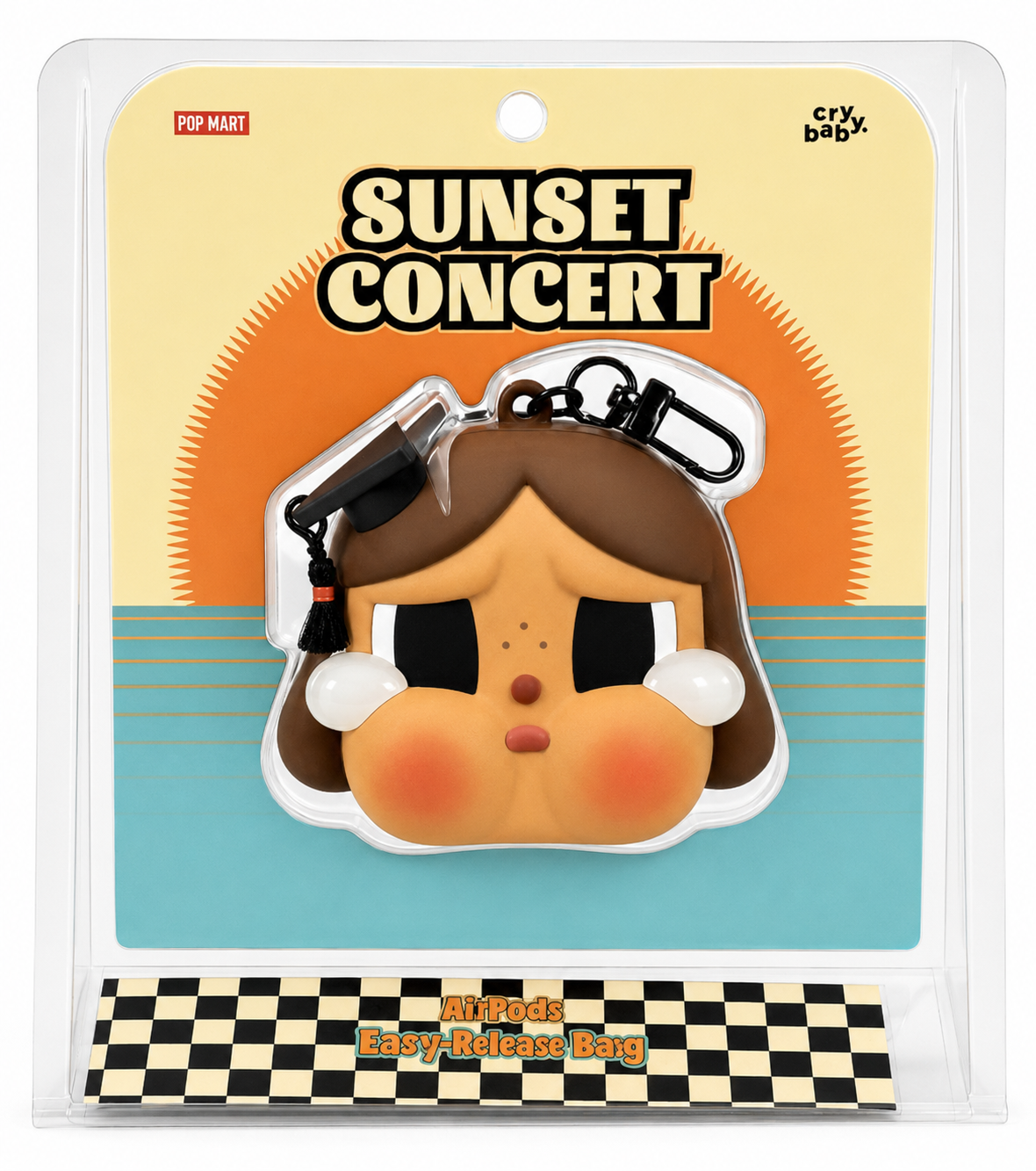 Pop Mart Crybaby Sunset Concert Earphone Mini Bag