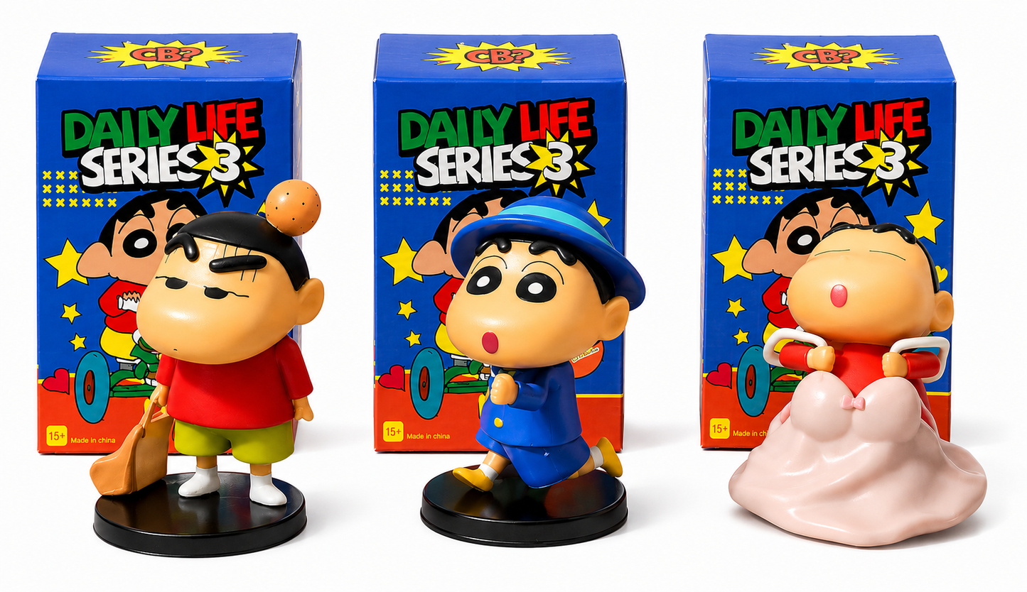 Crayon Shin Chan Daily Life Series Figures - Confirmed