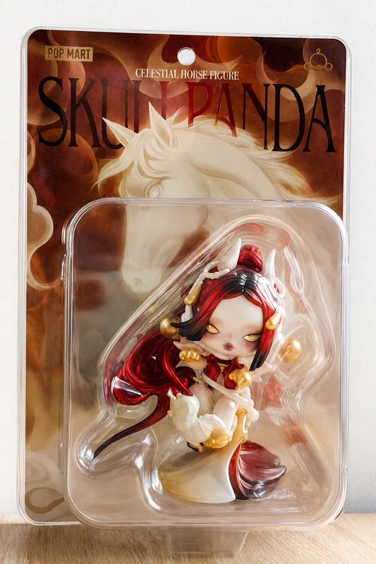 POP MART SKULLPANDA Celestial Horse Figure brand new in original blister packaging