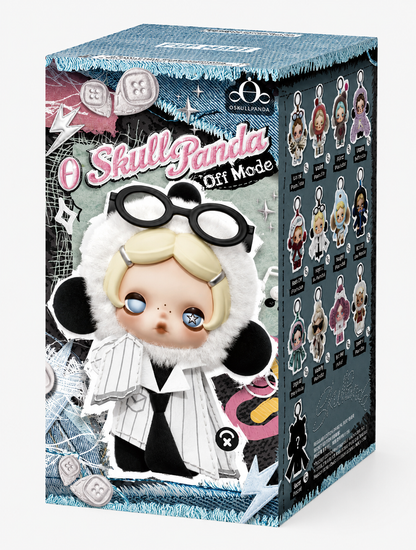Pop Mart Skullpanda Off Mode Series Vinyl Plush Pendant - Confirmed Mask Off