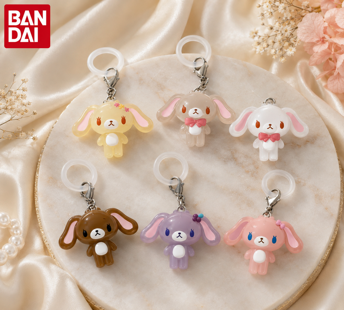 Sanrio Sugarbunnies Mejirushi Bandai Keyring Bag Charm Gashapon