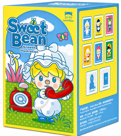 Pop Mart Sweet Bean Growth Illustration Series Blind Box