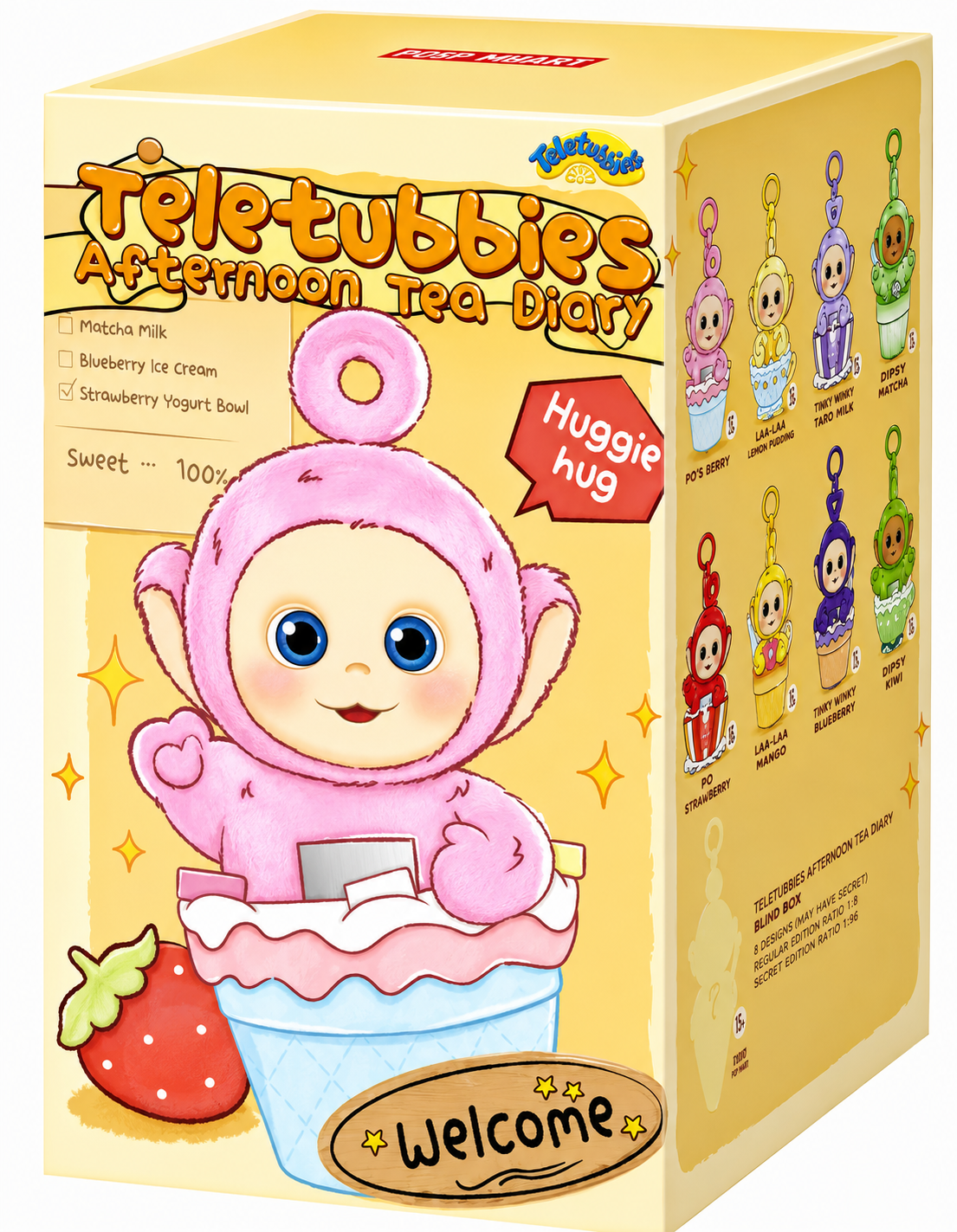 Pop Mart Teletubbies Afternoon Tea Diary Series Plush Pendant Blind Box