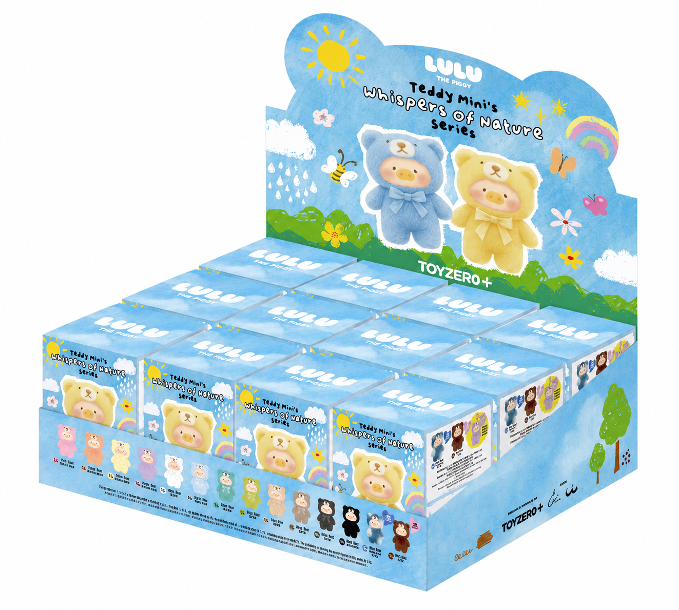 LuLu the Piggy - Teddy Mini's Whispers of Nature Plush Pendant Blind Box