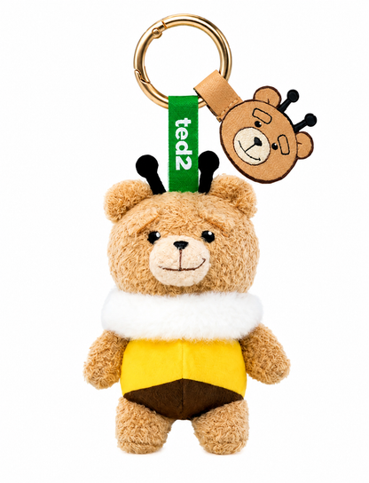 Pop Mart x Gong Ted 2 Baby Ted Action Plush Pendants