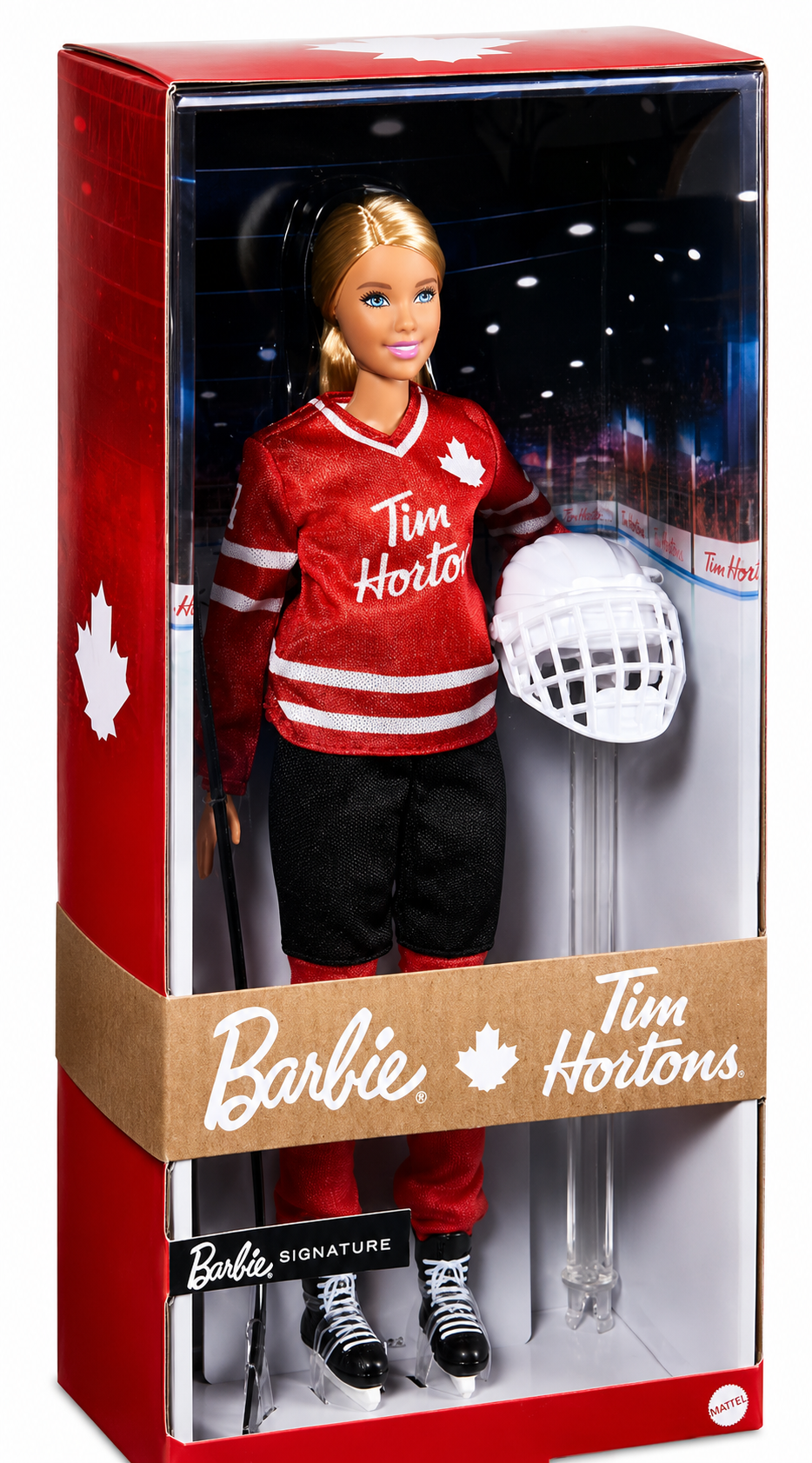 Mattel Barbie Signature Tim Hortons Hockey Player Doll – GHT51