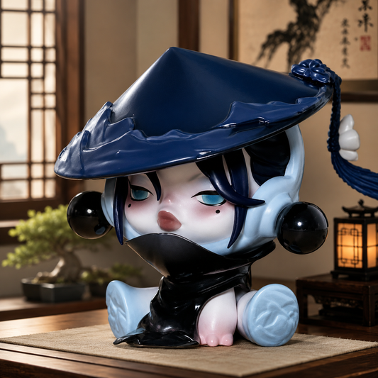 Pop Mart Skullpanda The Ink Plum Blossom Series Figures