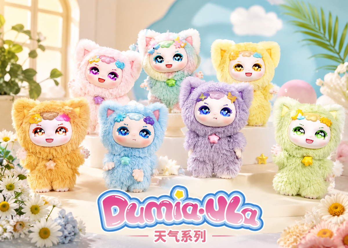 May Tree Dumia Ula Weather Series Vinyl Plush Pendant Blind Box