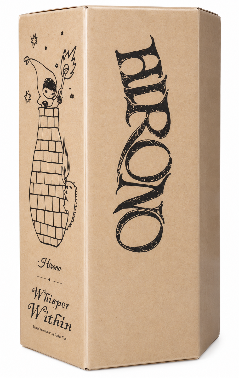 Pop Mart HIRONO Whisper Within Inner Fortress Fabric Vase original factory sealed presentation box